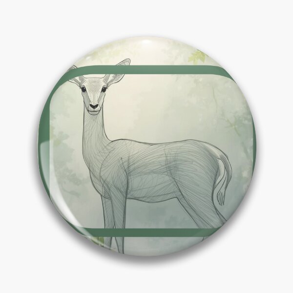 Item preview, Ethereal Deer Sketch Perception, Grace, Identity designed and sold by SavannaStrikes.