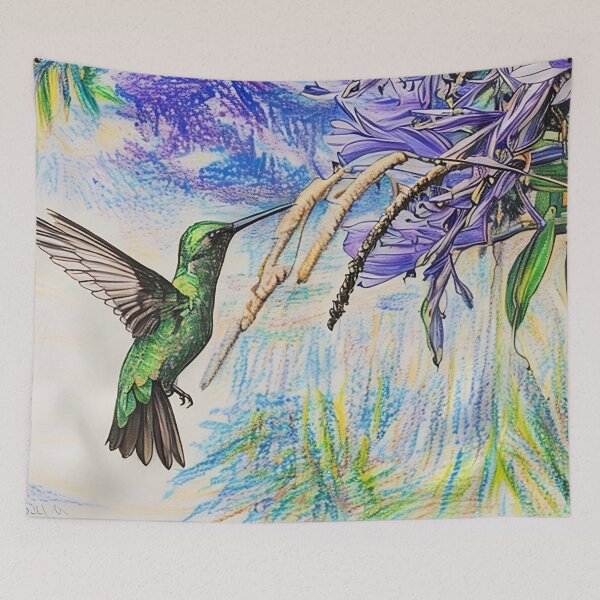 Item preview, Green Hummingbird designed and sold by tomorrowsart.