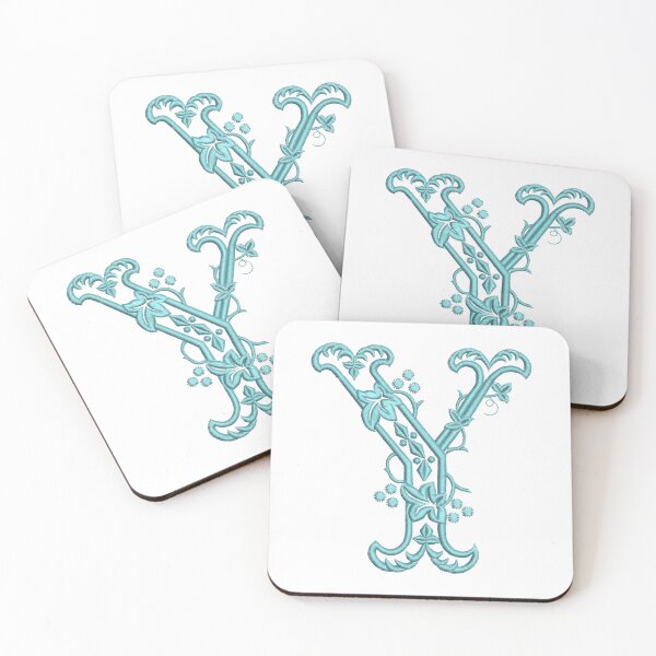 Item preview, Monogram Y Vintage Style Alphabet Letter designed and sold by TikkiMakes.