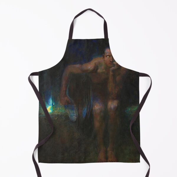 Item preview, Lucifer - Franz von Stuck  Satan, Dante's Inferno designed and sold by forgottenbeauty.