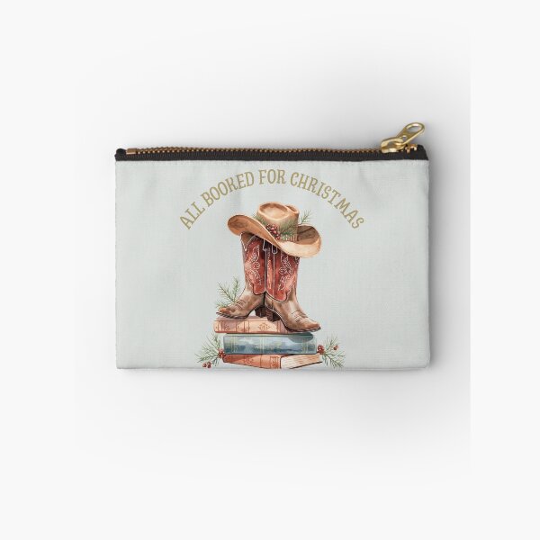 Item preview,  Love books, All booked for Christmas,  Cowgirl Reading Christmas Club, Cowgirl Social Club designed and sold by KolorellaS.