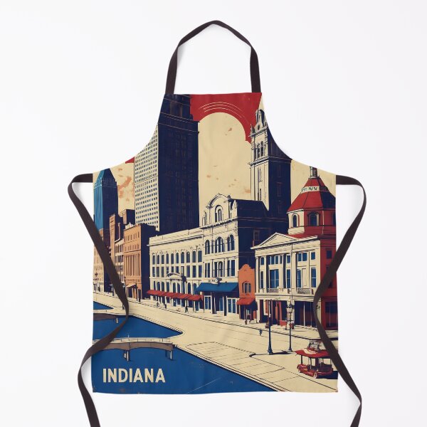 Item preview, La Porte Indiana 1950s USA Vintage Travel Tourism designed and sold by TravelersGems.