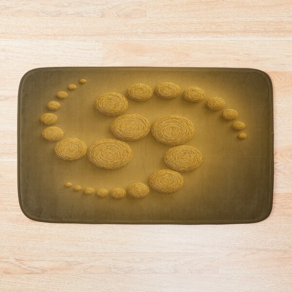 Item preview, Golden Spiral Crop Circle Design designed and sold by pitbuulando.