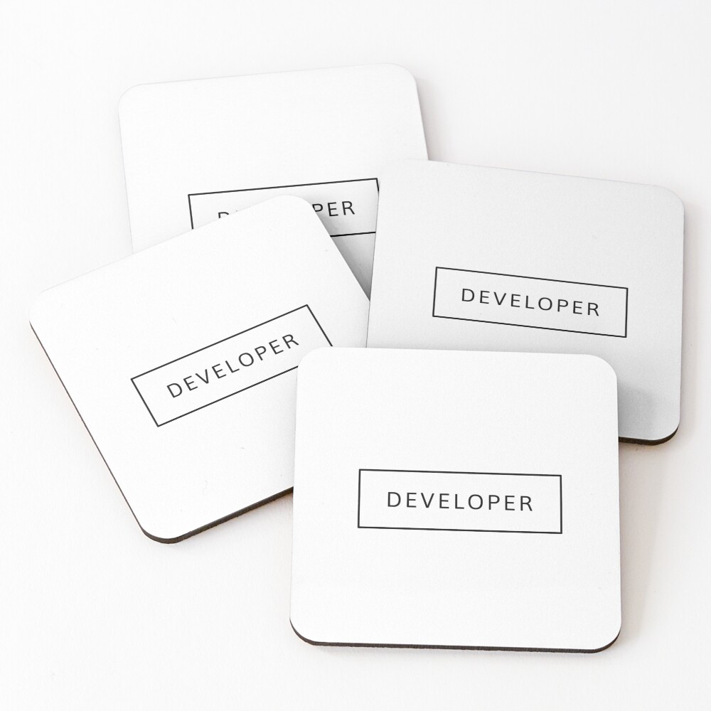 Item preview, Coasters (Set of 4) designed and sold by developer-gifts.