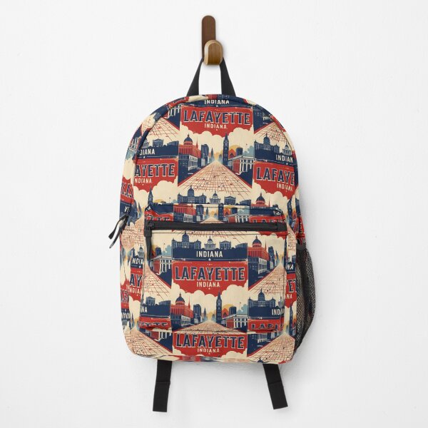 Item preview, Lafayette Indiana 1950s USA Vintage Travel Tourism designed and sold by TravelersGems.