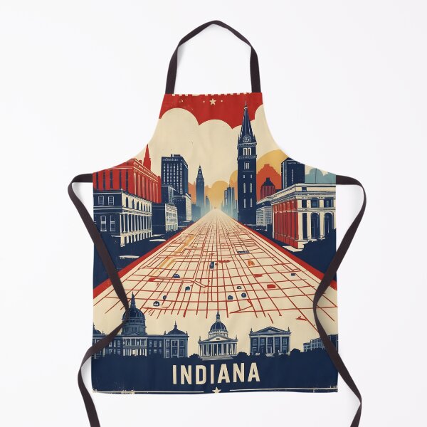 Item preview, Lafayette Indiana 1950s USA Vintage Travel Tourism designed and sold by TravelersGems.