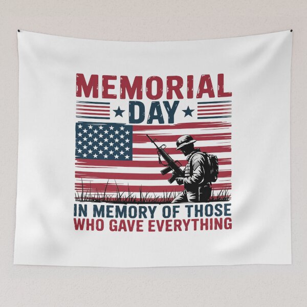Item preview, Memorial Day In Memory Of Those Who Gave Everything designed and sold by JonGogue.