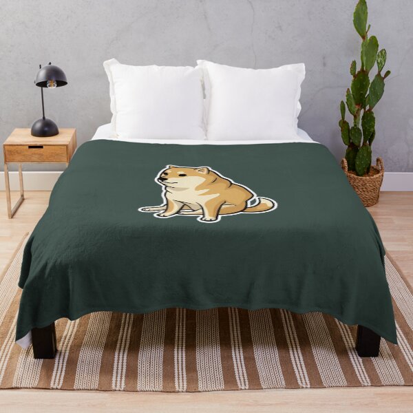 Item preview, Weak Doge Meme – Sad Shiba Cartoon – Funny Dog Reaction designed and sold by lemonfishing.