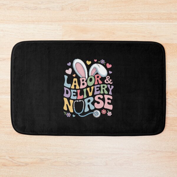 Item preview, Labor And Delivery Nurse Bunny Ld Nurse Happy Easter Day designed and sold by ChristopStano.