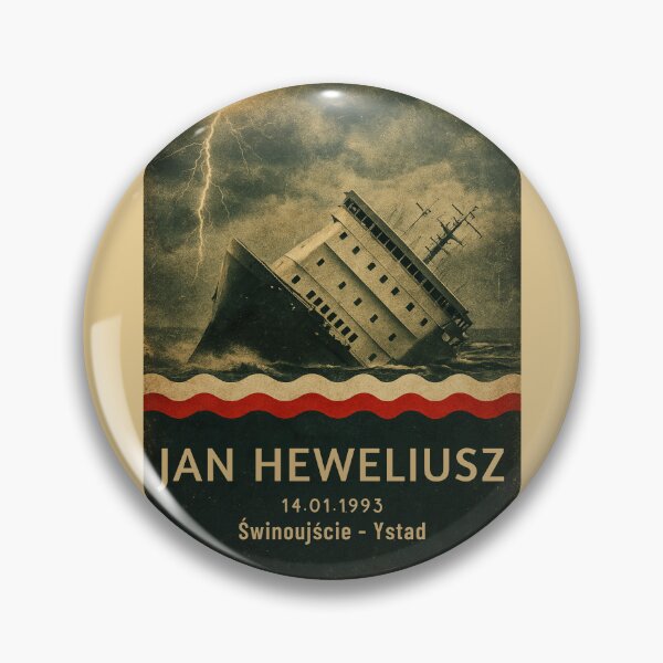 Item preview, Jan Heweliusz – 14.01.1993 – Świnoujście–Ystad  designed and sold by Anniko Art Studio.