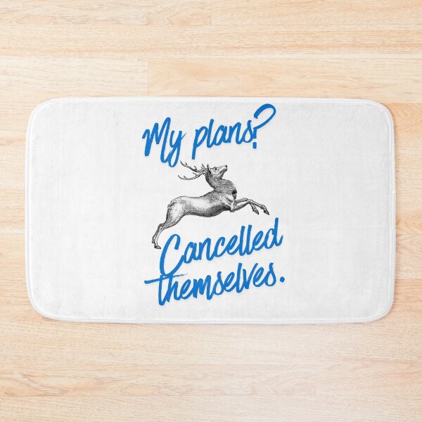Item preview, My Plans Cancelled Themselves Quote designed and sold by SloganSauce.