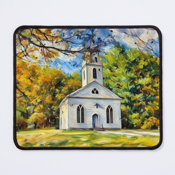 Item preview, White Church designed and sold by tomorrowsart.
