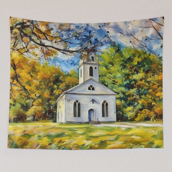 Item preview, White Church designed and sold by tomorrowsart.