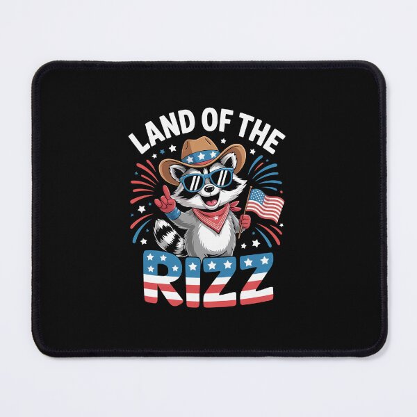 Item preview, Land Of The Rizz Patriotic Raccoon 4Th Of July  designed and sold by ChristopStano.