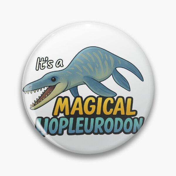 Item preview, It's A Magical Liopleurodon Funny Dinosaur Artwork Cute Prehistoric Dino T-Shirt designed and sold by Omarmadani.