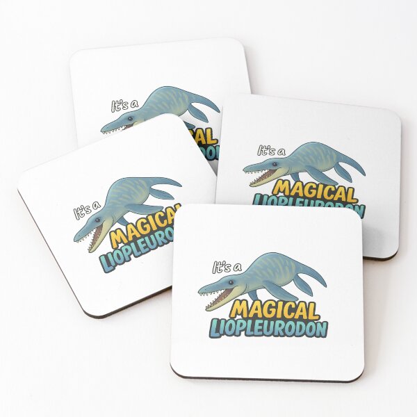 Item preview, It's A Magical Liopleurodon Funny Dinosaur Artwork Cute Prehistoric Dino T-Shirt designed and sold by Omarmadani.