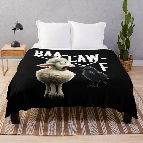 Item preview, Animal Sound Pun Shirt Baa Caw Back Off Crow Sheep designed and sold by tadmercado.