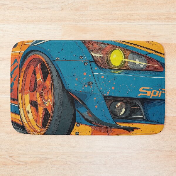 Item preview, Graffiti sports car close-up designed and sold by PixelPack Design.