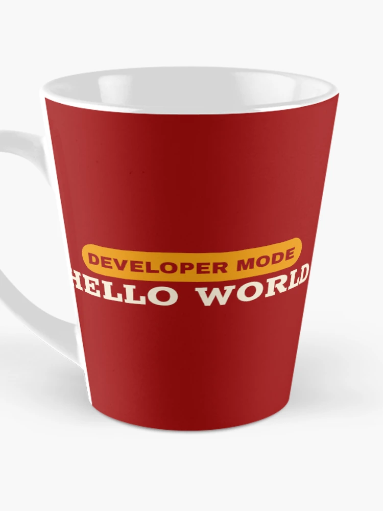 Thumbnail 3 of 4, Coffee Mug, Hello World Python Code designed and sold by FridPix.