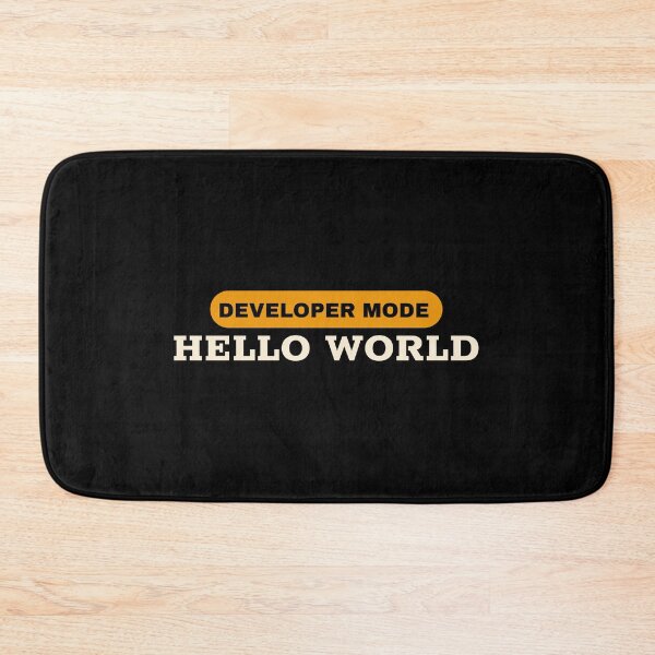 Item preview, Hello World Python Code designed and sold by FridPix.