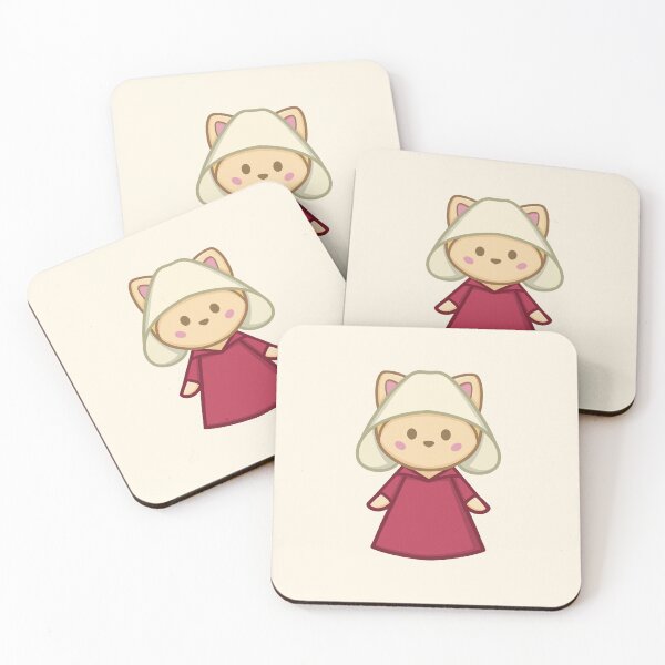 Item preview, Cat June Osborne – The Handmaid’s Tale – Feminist kawaii illustration / Feminist cat art designed and sold by NaellePinson.