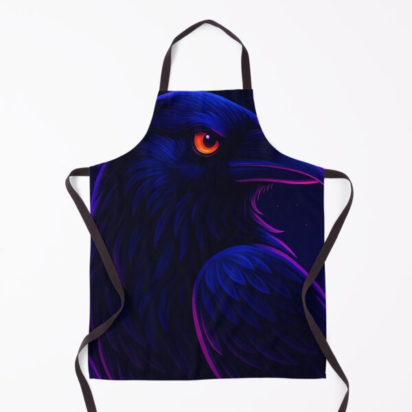 Item preview, Neon Raven – Vaporwave Cyber Bird Art designed and sold by GolabMagic.