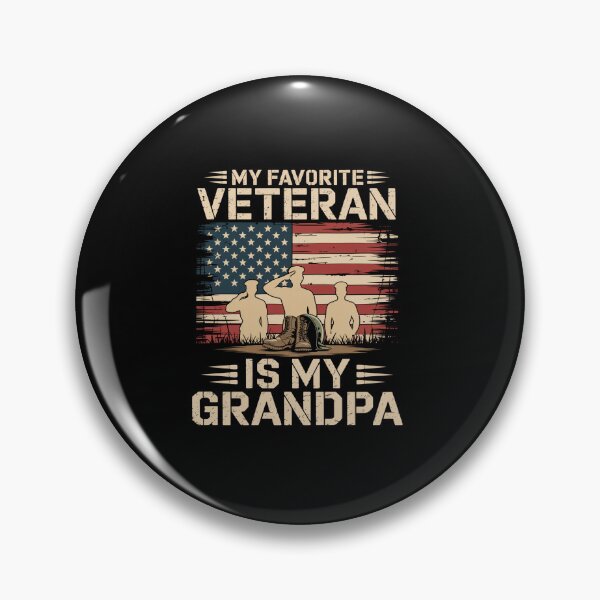 Item preview, My Favorite Veteran Is My Grandpa Veterans Day designed and sold by JonGogue.