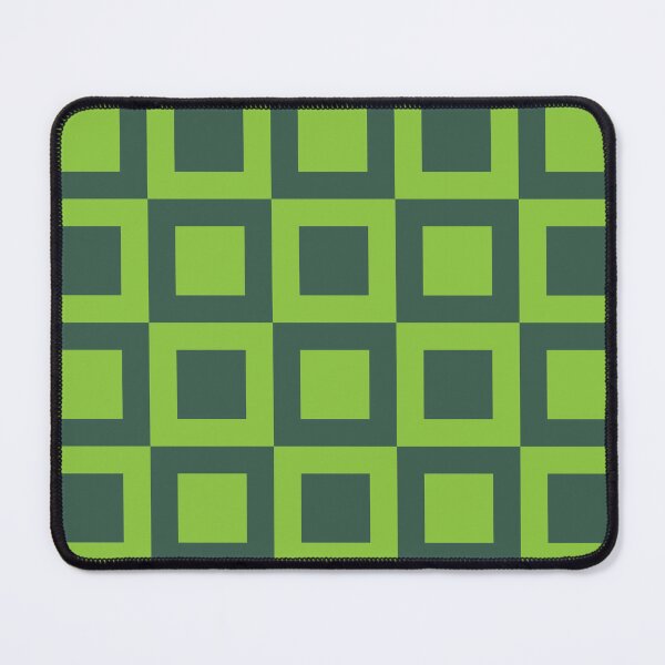 Item preview, Green Squares Geometric designed and sold by Nisha Prabhu.