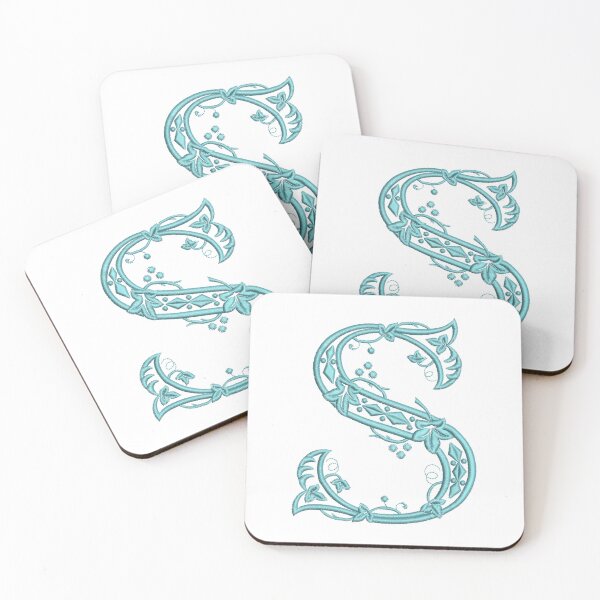 Item preview, Monogram S Vintage Style Alphabet Letter designed and sold by TikkiMakes.