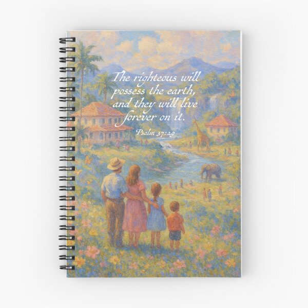 Item preview, Psalm 37:29 (Family in Paradise) designed and sold by Paper Bee Gift Shop.