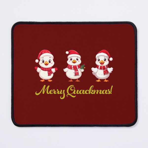 Item preview, Cute Christmas Duck Trio – Adorable Holiday Duck Illustration in Santa Hats designed and sold by DeeLulu.