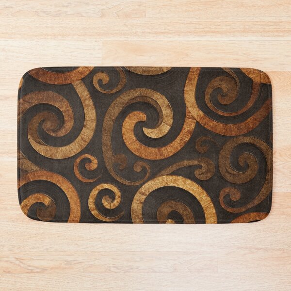 Item preview, New Zealand Māori Paua Pattern Koru Design 618 designed and sold by GrinGalore.