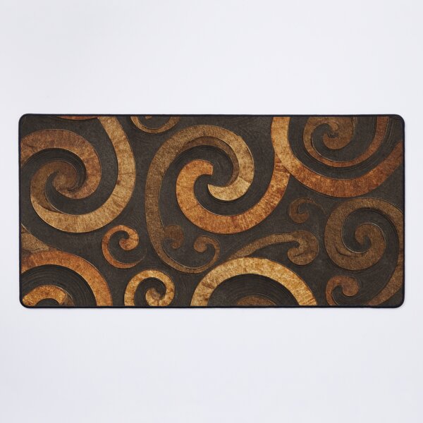 Item preview, New Zealand Māori Paua Pattern Koru Design 618 designed and sold by GrinGalore.