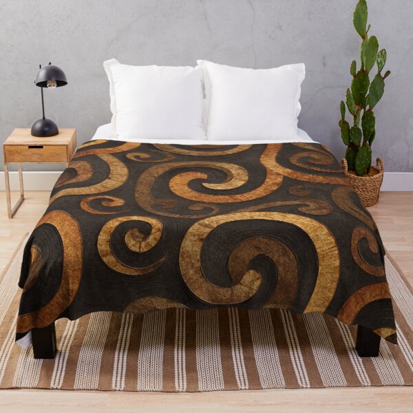Item preview, New Zealand Māori Paua Pattern Koru Design 618 designed and sold by GrinGalore.