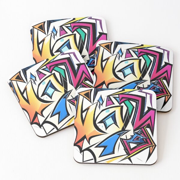 Item preview, Color Splash Abstract Graffiti Street Art Design designed and sold by Ekracreatives.