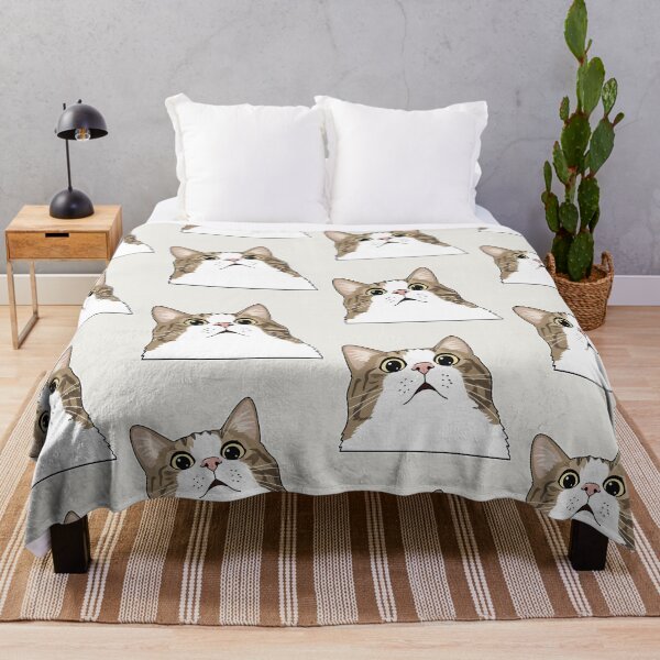 Item preview, Shocked Cat Meme – Funny Cartoon Kitty – Surprised Cat Reaction (small-ver) designed and sold by lemonfishing.