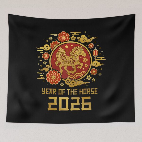 Item preview, Year of The Horse 2026 designed and sold by BASKF.