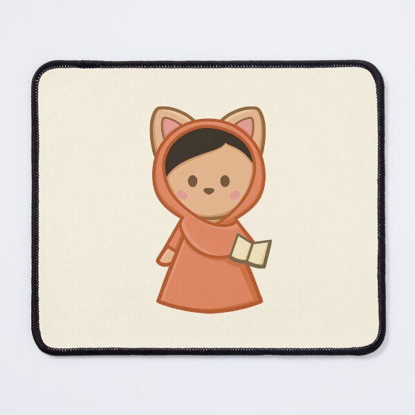 Item preview, Cat Malala Yousafzai – Education Activist – Feminist kawaii illustration / Feminist cat art designed and sold by NaellePinson.