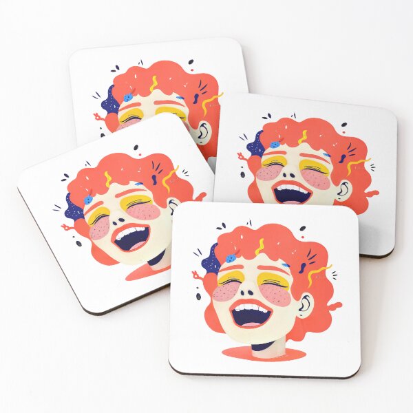 Item preview, Laugh Riot: Bold Freckled Joyburst designed and sold by ForeverPrintsOK.