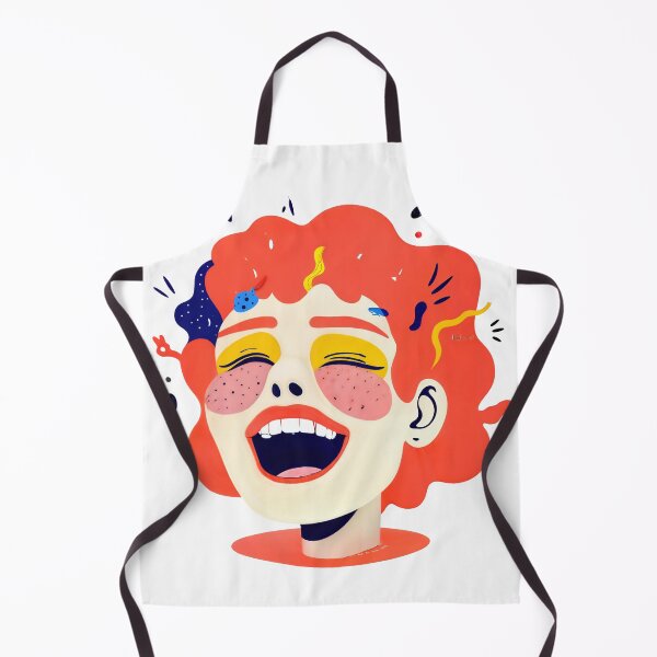 Item preview, Laugh Riot: Bold Freckled Joyburst designed and sold by ForeverPrintsOK.