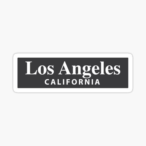 Los Angeles, California Sticker