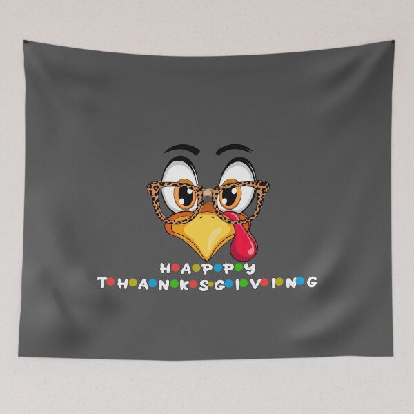 Item preview, Thanksgiving For Friends Funny Turkey designed and sold by wesdesignshop.