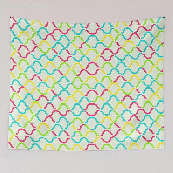 Item preview, Bright кetro цave пeometric зattern designed and sold by Oximus.