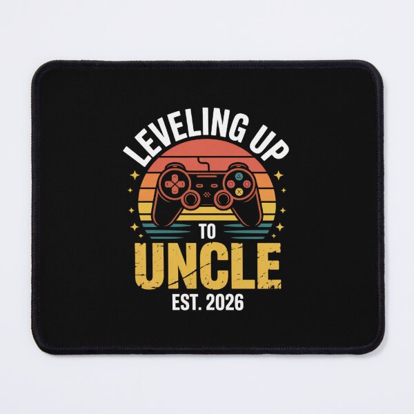 Item preview, Leveling Up to Uncle Est. 2026 Gamer designed and sold by Gogetgiggles.
