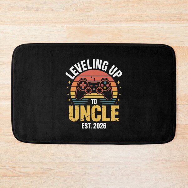 Item preview, Leveling Up to Uncle Est. 2026 Gamer designed and sold by Gogetgiggles.