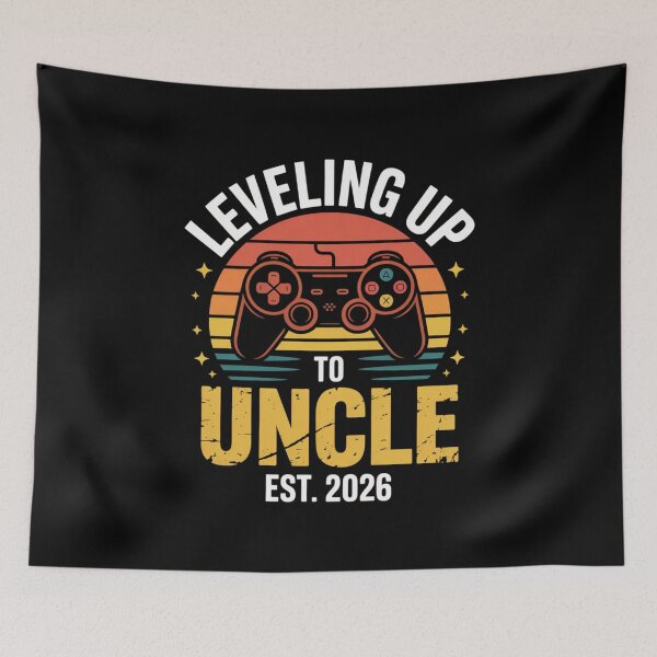 Item preview, Leveling Up to Uncle Est. 2026 Gamer designed and sold by Gogetgiggles.