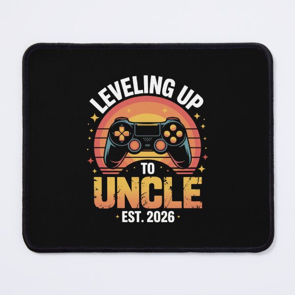 Item preview, Leveling Up to Uncle Est. 2026 Gamer designed and sold by Gogetgiggles.