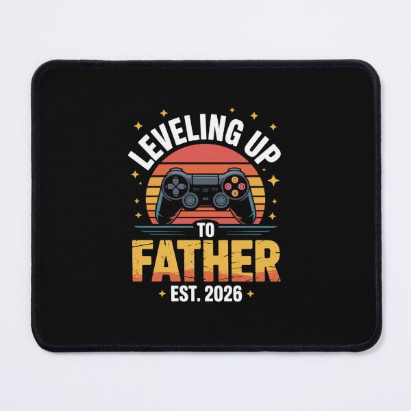 Item preview, Leveling Up to Father Est. 2026 Gamer Dad designed and sold by Gogetgiggles.