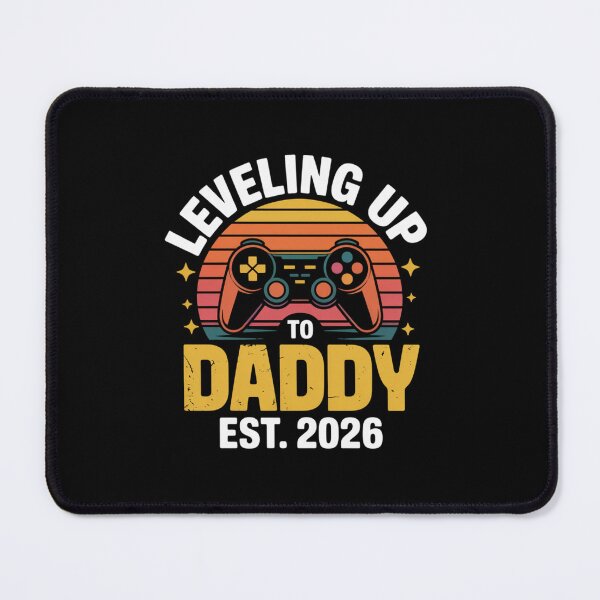 Item preview, Leveling Up to Daddy Est. 2026 Gamer Dad designed and sold by Gogetgiggles.