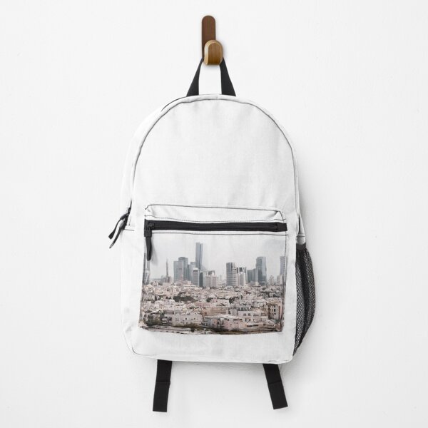 Item preview, Tel Aviv city skyline rooftops landscape photography in Israel designed and sold by Prints Actually.